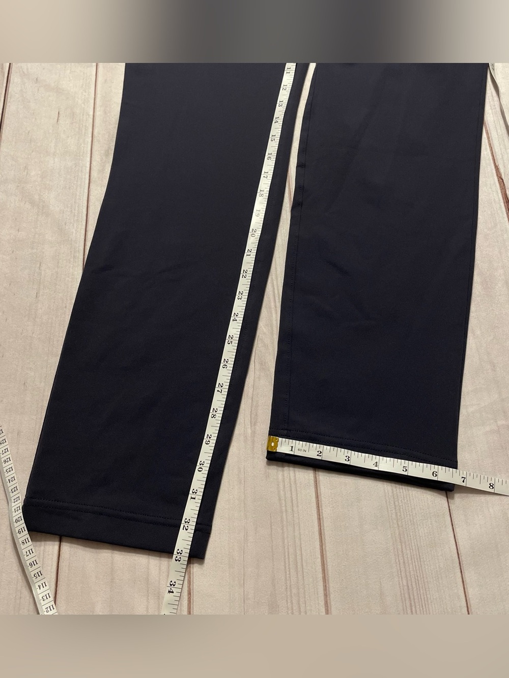 NWOT Public Rec Pants Men’s 33x34 Navy Blue All Day Every Day Stretch Straight - Picture 10 of 11